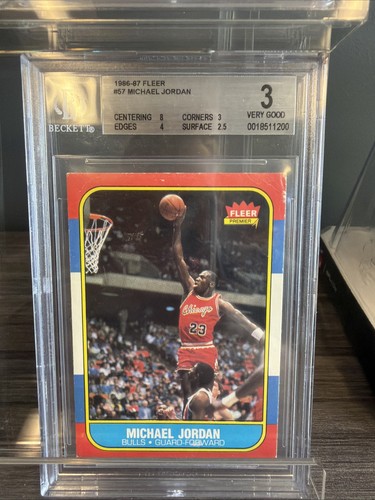 1986 fleer michael jordan - michael,