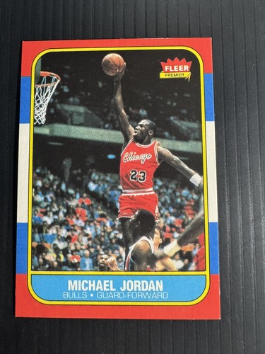 Fleer 1986 michael - michael, jordan