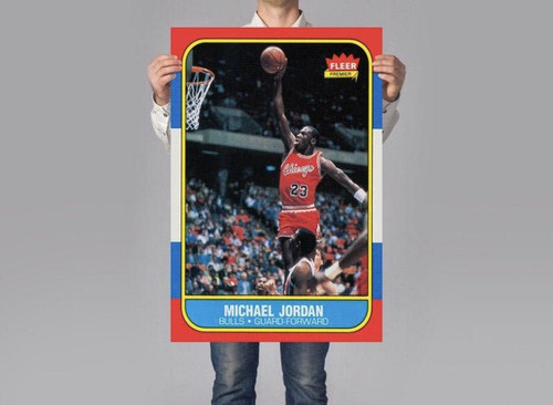 1986 fleer michael jordan - fleer,