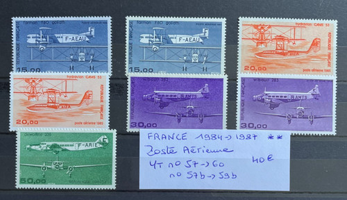 Timbres france 1984 87 - timbres,