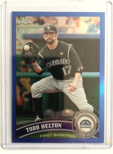 2011 topps chrome todd - chrome, #87