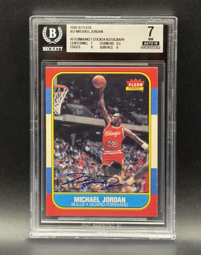 1986 fleer michael jordan - fleer,