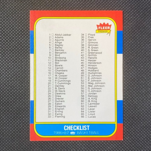 Pallacanestro fleer 1986 - pallacanestro,